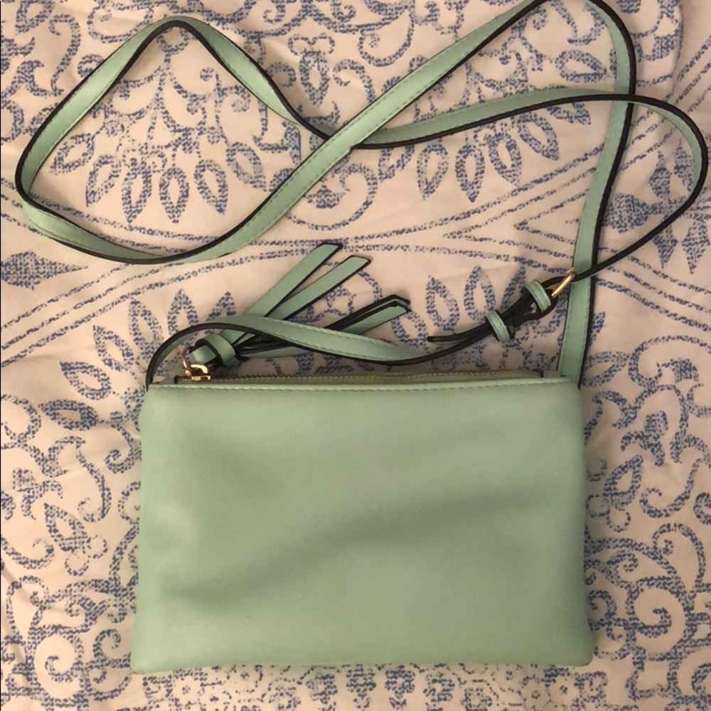 Teal blue Satchel